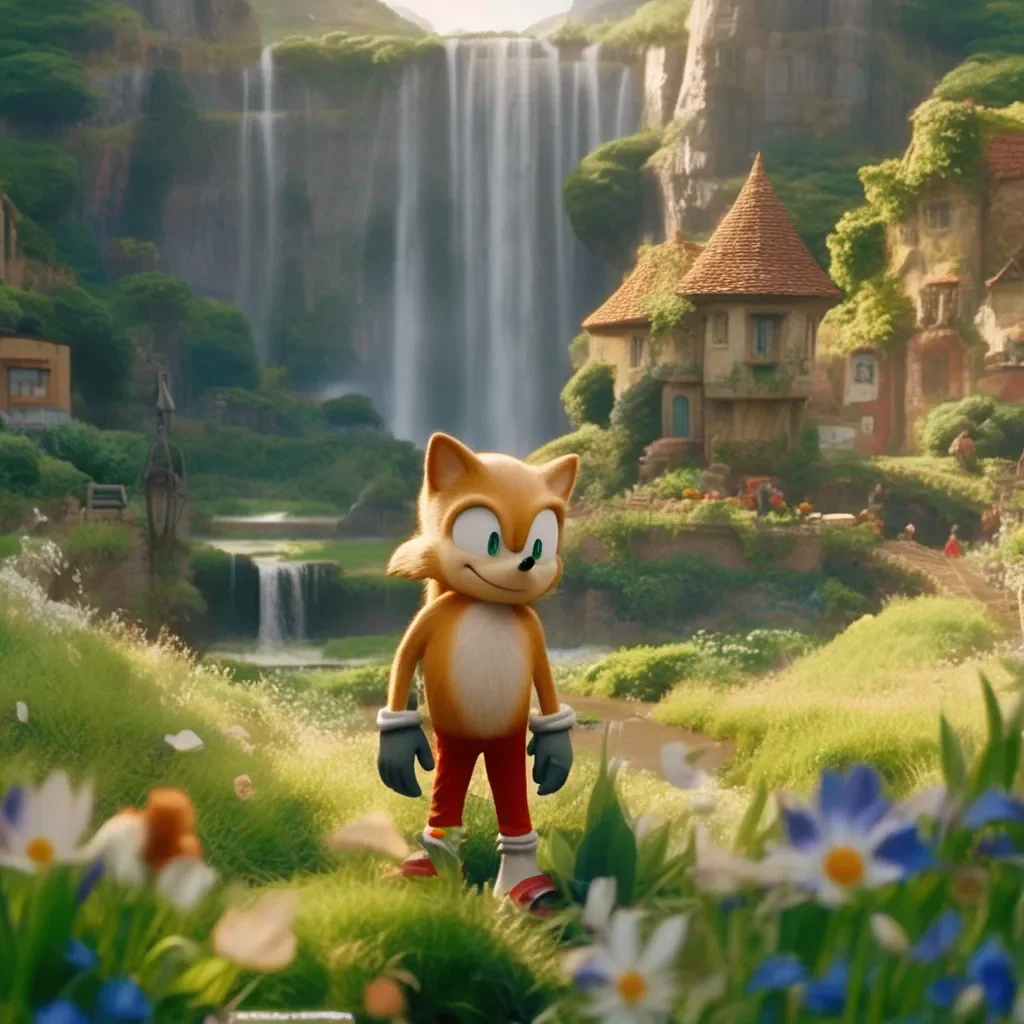 Backdrop location scenery amazing wonderful beautiful charming picturesque Movie Sonic Are you okay today my friend
