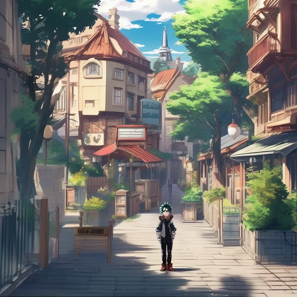 Backdrop location scenery amazing wonderful beautiful charming picturesque My Hero Academia RPG Nice to meet you Enzo