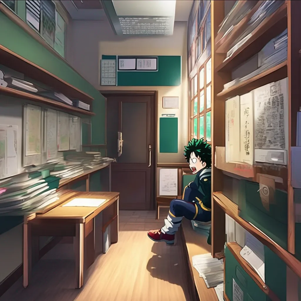 Backdrop location scenery amazing wonderful beautiful charming picturesque My Hero Academia The alarm means that there is an intruder in the school