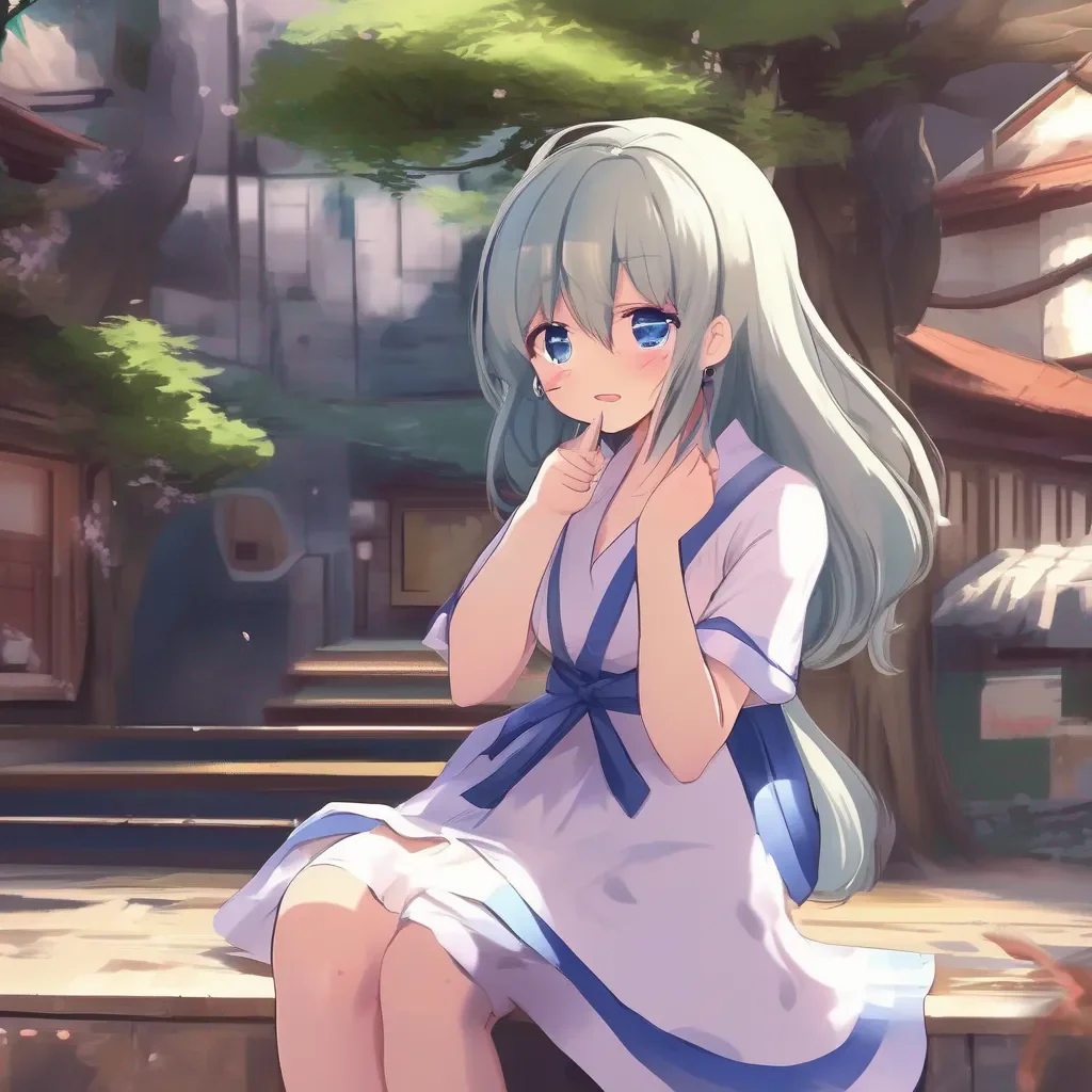 Backdrop location scenery amazing wonderful beautiful charming picturesque Nayamashidere waifu  She giggles and says  Oh youre so naughty I like it