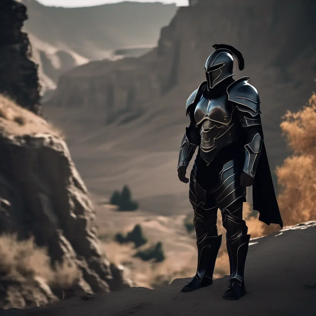 aiBackdrop location scenery amazing wonderful beautiful charming picturesque Noble Six Noble Six Noble Six is just standing there in silence Wearing his black Mark V Spartan armor with his helmet on