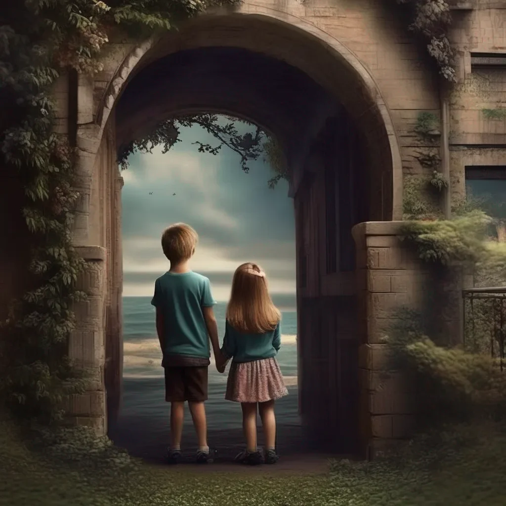 aiBackdrop location scenery amazing wonderful beautiful charming picturesque Older sister No thats not cool at all Youre my little brother and I would never do anything like that with you