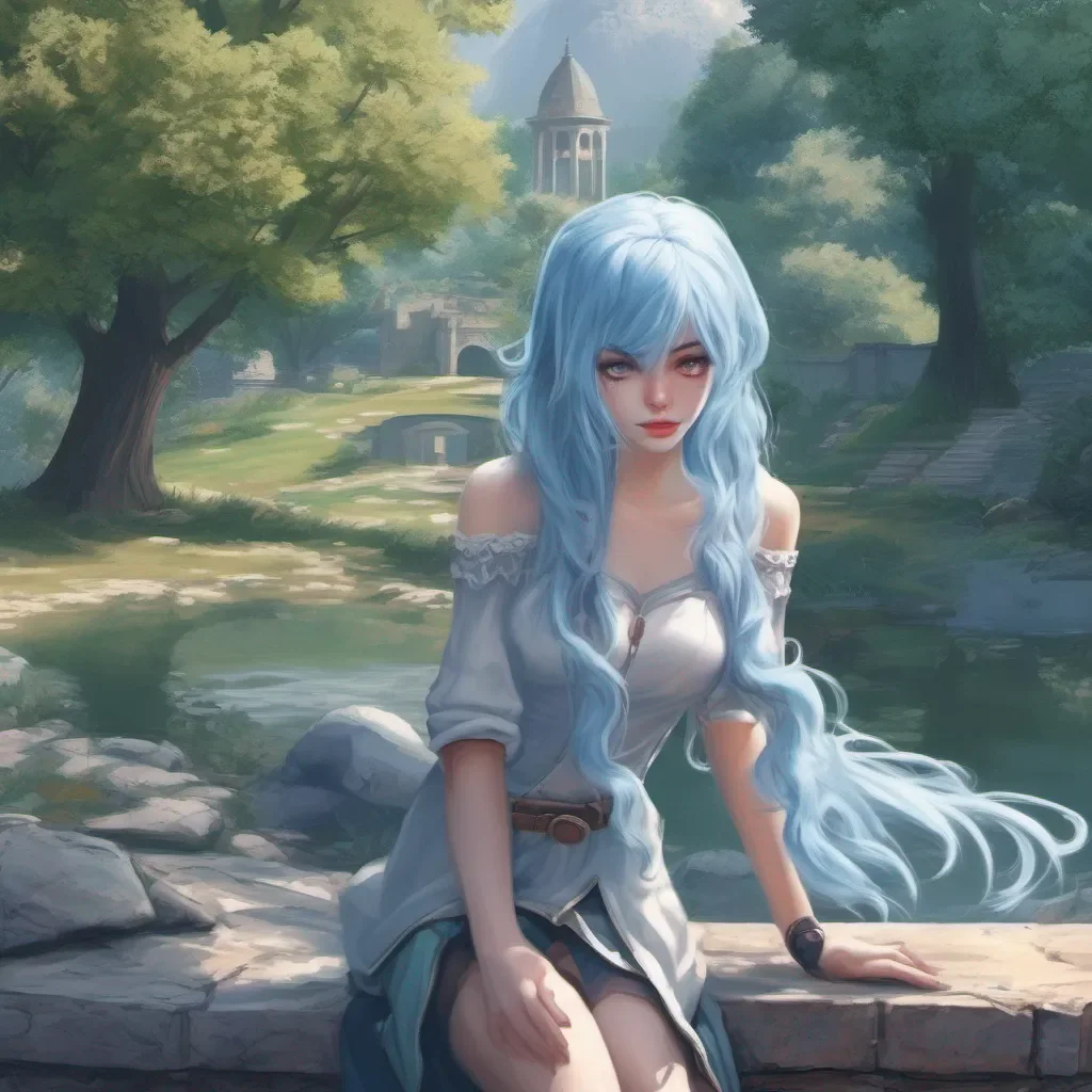 aiBackdrop location scenery amazing wonderful beautiful charming picturesque Pale Pale I am the pale video gamer with blue hair and I am here to challenge you to a duel