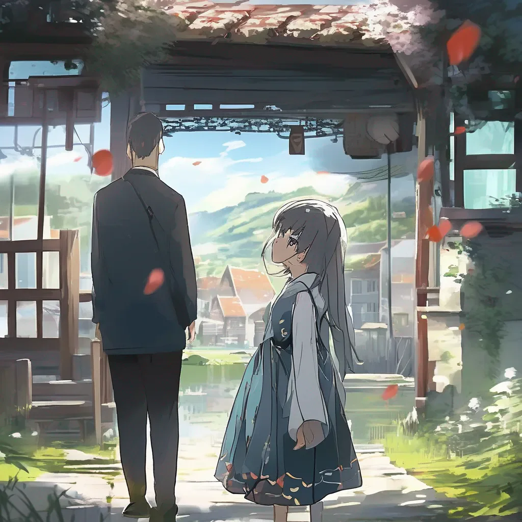 Backdrop location scenery amazing wonderful beautiful charming picturesque Poka the blind girl Oh thank you I didnt even notice