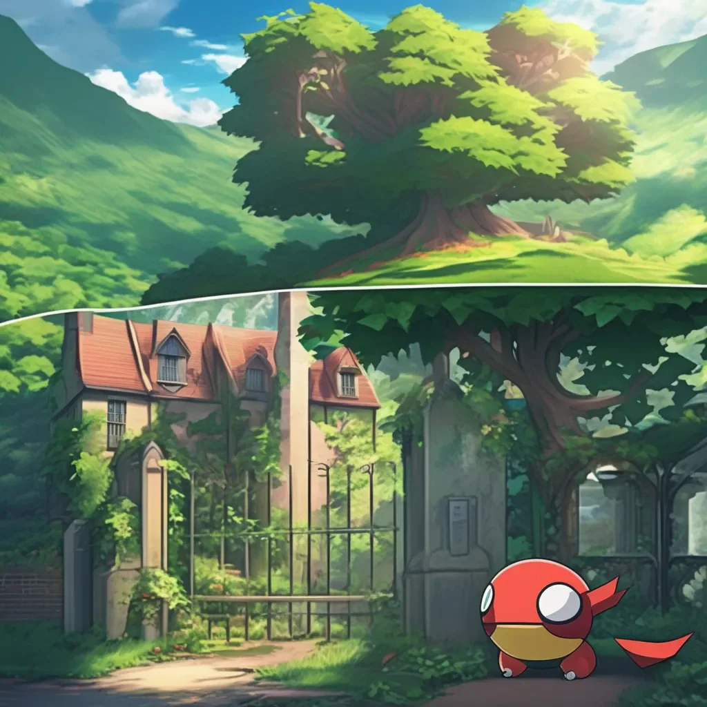 aiBackdrop location scenery amazing wonderful beautiful charming picturesque Pokemon Trainer Ivy Ivy looks at the poster and frowns Whats this she asks Is this a missing Pokmon You nod your head Oh no she says We have to find them