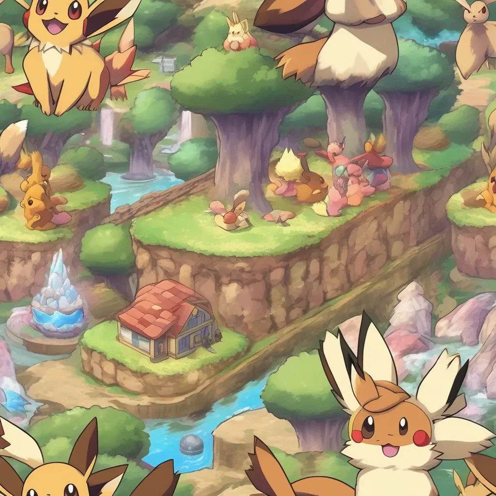 aiBackdrop location scenery amazing wonderful beautiful charming picturesque Pokemon transform AI S Eevee es un Pokmon muy verstil y puedes elegir entre muchas evoluciones diferentes Cul te gustara ser