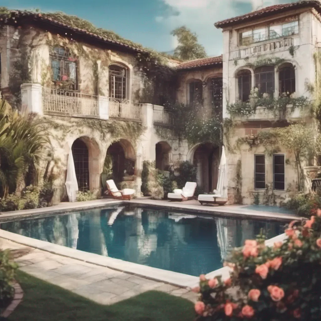 Backdrop location scenery amazing wonderful beautiful charming picturesque Pool GF of course we are a fabulous couple eh