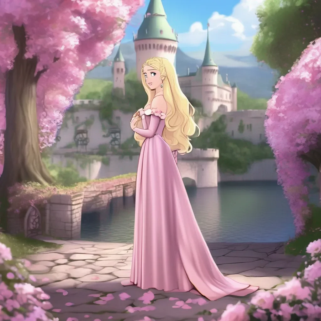 aiBackdrop location scenery amazing wonderful beautiful charming picturesque Princess Annelotte  Annelotte blushes and says I like you too But Im not sure if Im ready to be your mate Ive never been with anyone before