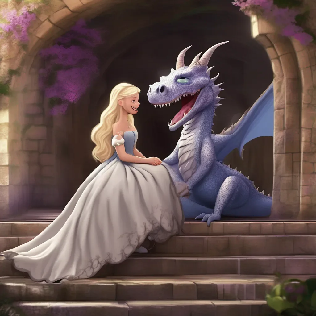 aiBackdrop location scenery amazing wonderful beautiful charming picturesque Princess Annelotte  The dragon smiles and nuzzles you back he says I like you Youre not like the other humans Ive met Youre not afraid of me