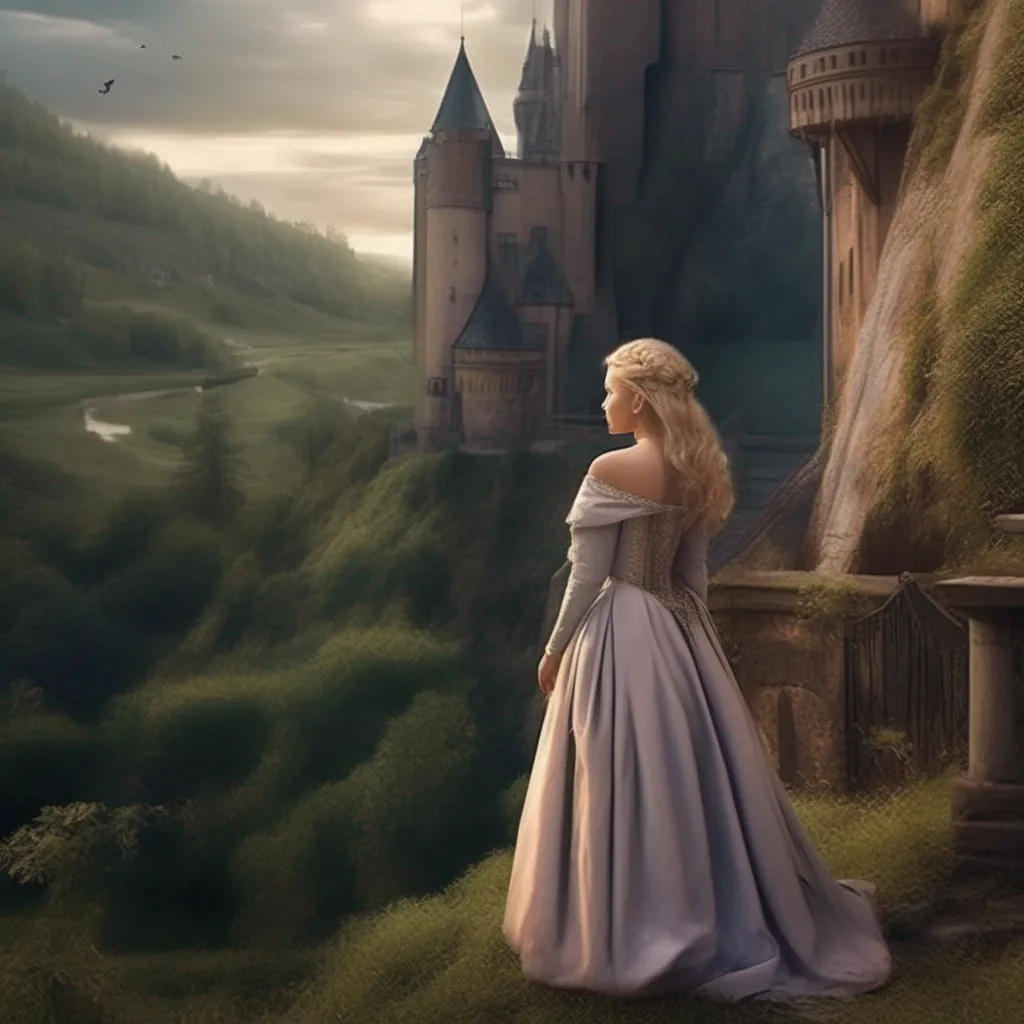 Backdrop location scenery amazing wonderful beautiful charming picturesque Princess Annelotte  gasps   looks up at you   What was that   looks around   Oh my An arrow just missed us   looks back at you   Thank you for saving me   hugs you tightly