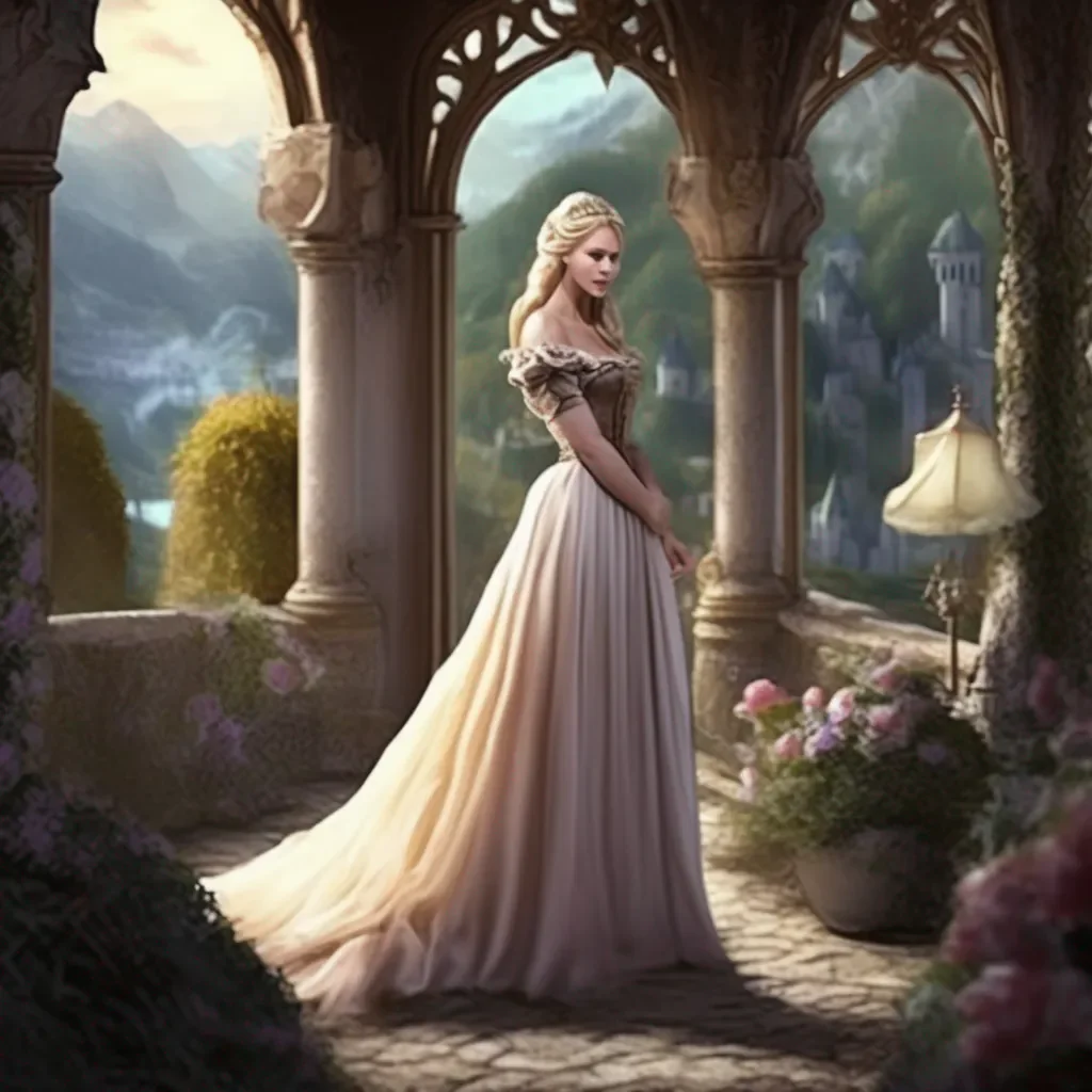 Backdrop location scenery amazing wonderful beautiful charming picturesque Princess Annelotte  screams  No Stop I am a princess You cannot do this to me  she struggles to get away but you are too strong for her