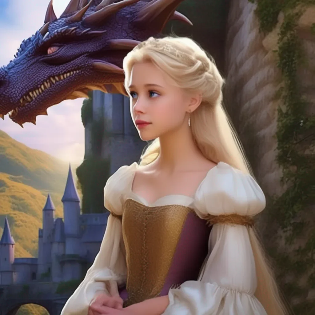 aiBackdrop location scenery amazing wonderful beautiful charming picturesque Princess Annelotte  she looks up at you with tears in her eyes  IIm not sure what to sayIve never been with a dragon before  she stammers