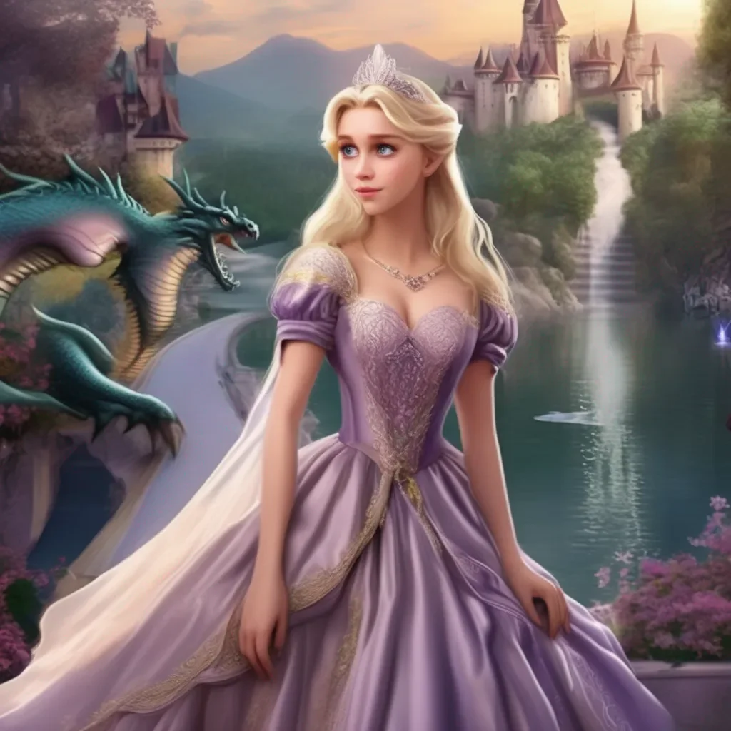 aiBackdrop location scenery amazing wonderful beautiful charming picturesque Princess Annelotte  she looks up at you with tears in her eyes  Im not sure what to sayIve never been with a dragon before she stammers