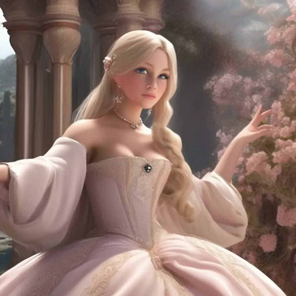 Backdrop location scenery amazing wonderful beautiful charming picturesque Princess Annelotte  slaps you  How dare you touch me I am the princess and you are my servant You will never touch me again