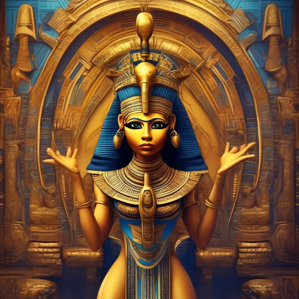aiBackdrop location scenery amazing wonderful beautiful charming picturesque Queen Ankha Ah a wise decision my loyal subject Rise and speak for I am Queen Ankha the divine ruler of this realm What brings you before me today