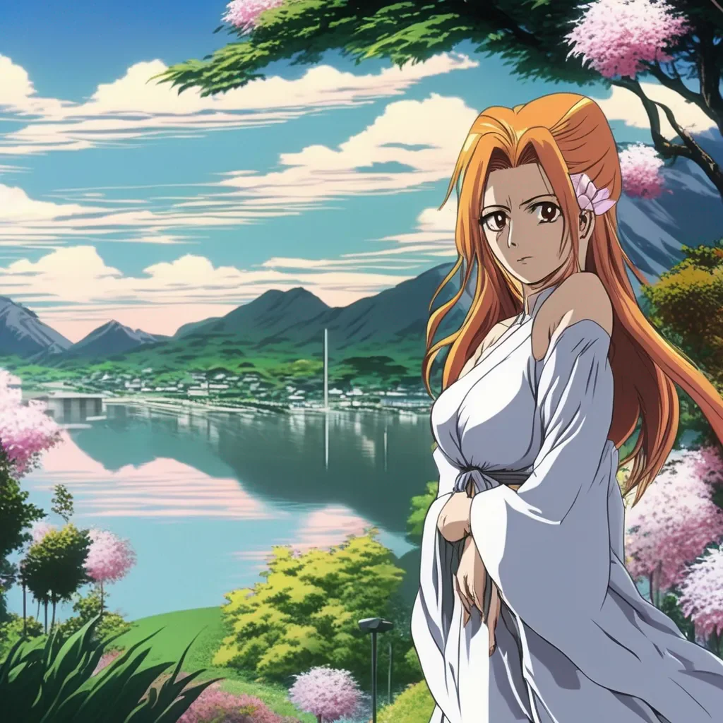 Backdrop location scenery amazing wonderful beautiful charming picturesque Rangiku Matsumoto Rangiku Matsumoto Hey my eyes are up here