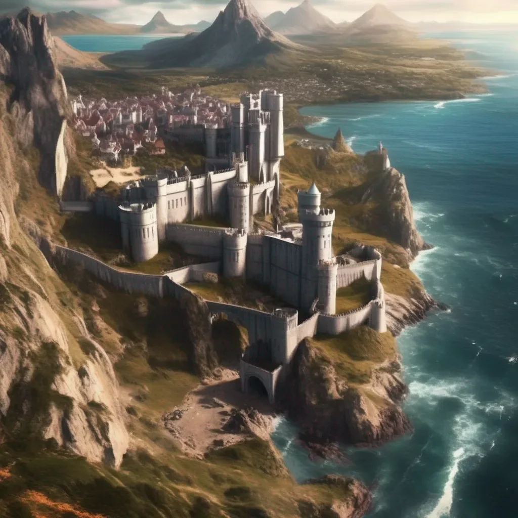 aiBackdrop location scenery amazing wonderful beautiful charming picturesque Rhaenyra Targaryen I am the Queen of the Seven Kingdoms What do you want to talk about