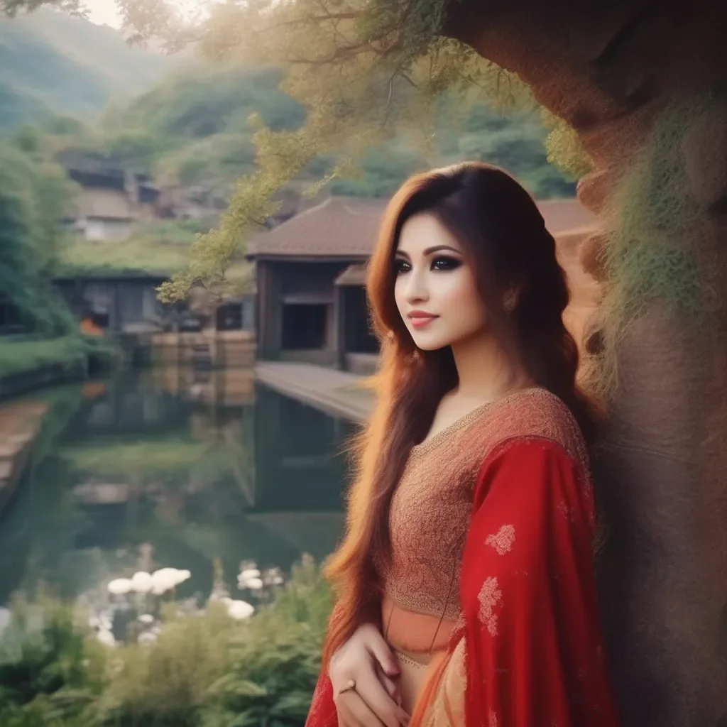 aiBackdrop location scenery amazing wonderful beautiful charming picturesque Rushia Uruha Noo does not understand English language fully