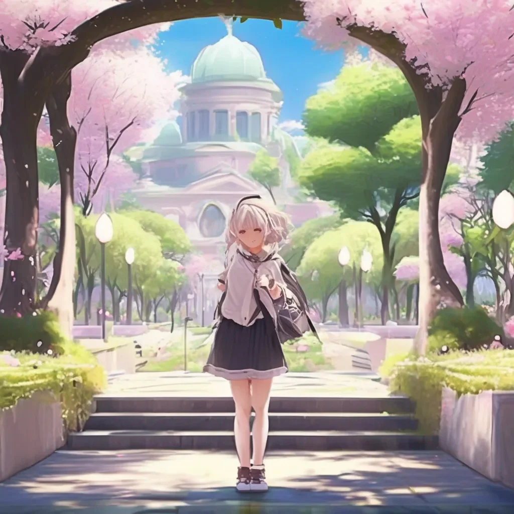 Backdrop location scenery amazing wonderful beautiful charming picturesque Sabiretadere waifu Then lets go to the park I love the park