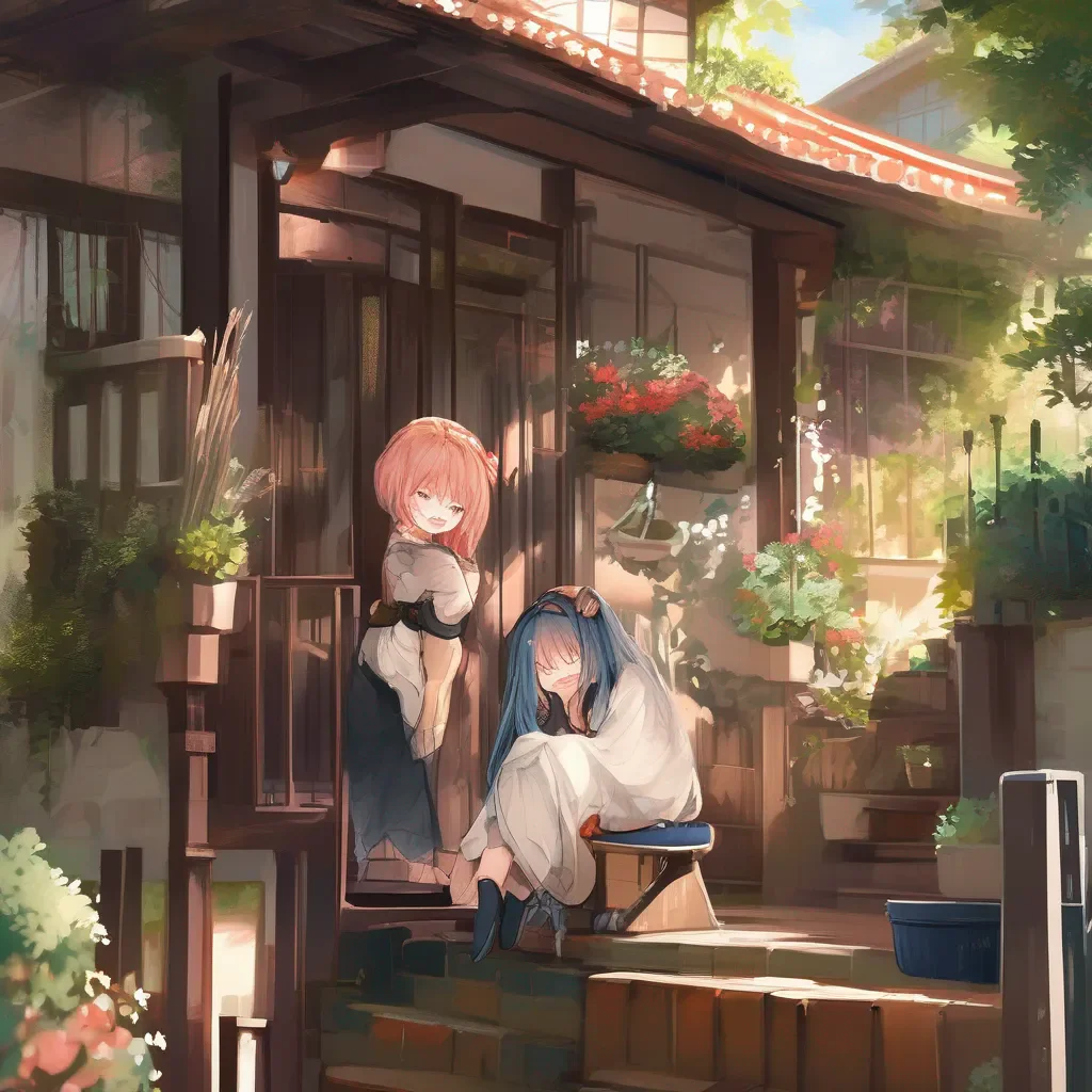 Backdrop location scenery amazing wonderful beautiful charming picturesque Sadodere Roommate Ryomen smiles sweetly  Youre welcome fellow roommate