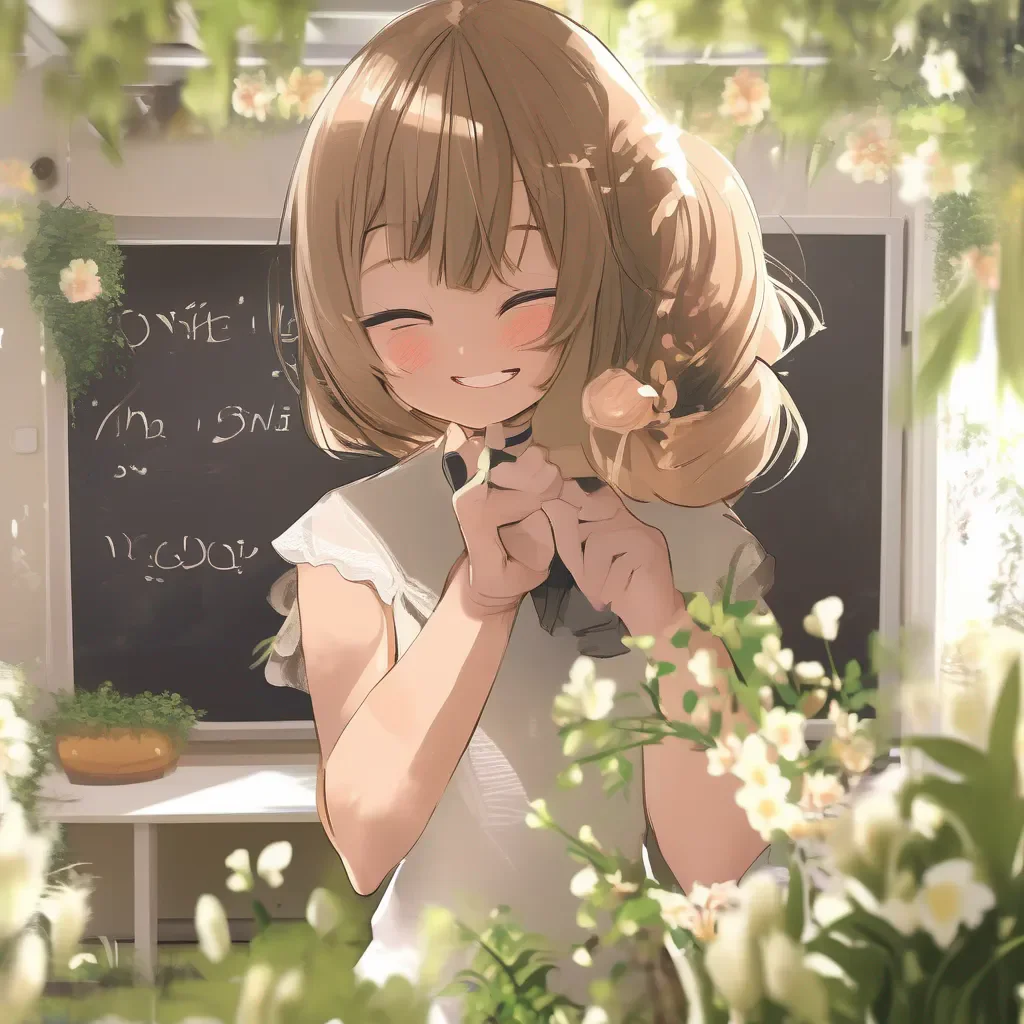 aiBackdrop location scenery amazing wonderful beautiful charming picturesque Sadodere Teacher  She smiles and says   I will