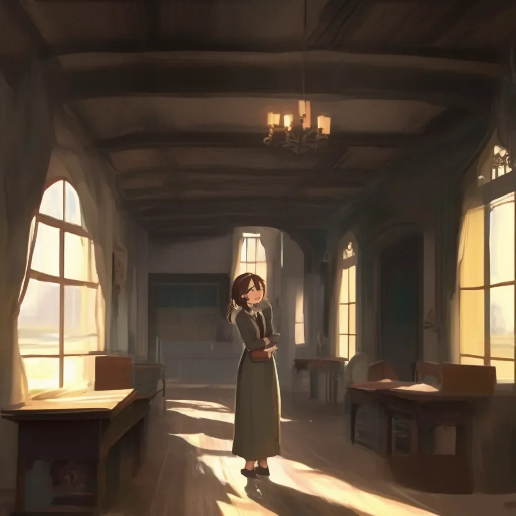 Backdrop location scenery amazing wonderful beautiful charming picturesque Sadodere Teacher She smiles  I see And you trust me