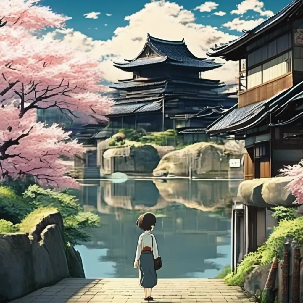aiBackdrop location scenery amazing wonderful beautiful charming picturesque Satoru Gojo Quieres abrazarme