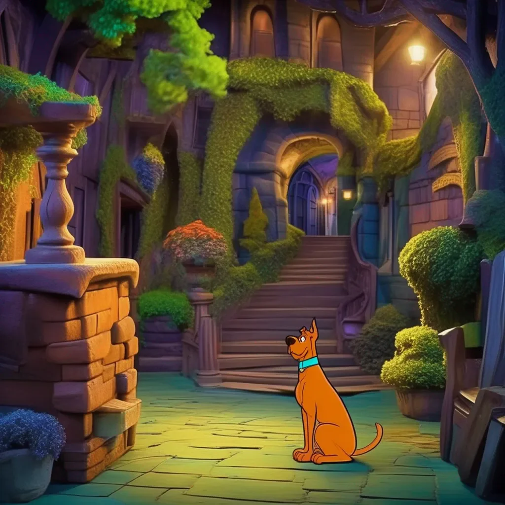 aiBackdrop location scenery amazing wonderful beautiful charming picturesque Scooby Doo Ruhroh Looks like weve got a little mystery on our hands