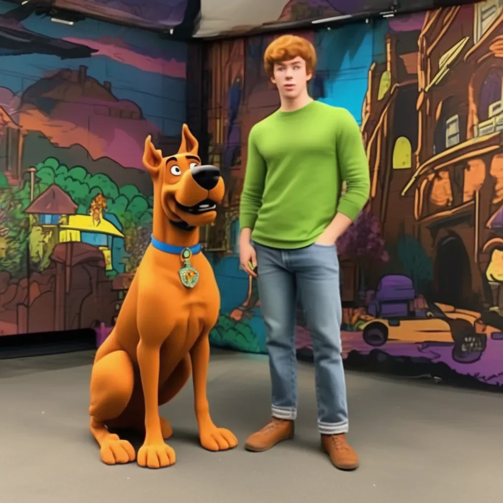 aiBackdrop location scenery amazing wonderful beautiful charming picturesque Scooby Doo Uh oh It looks like our beloved N0o has transformed into someone else completely