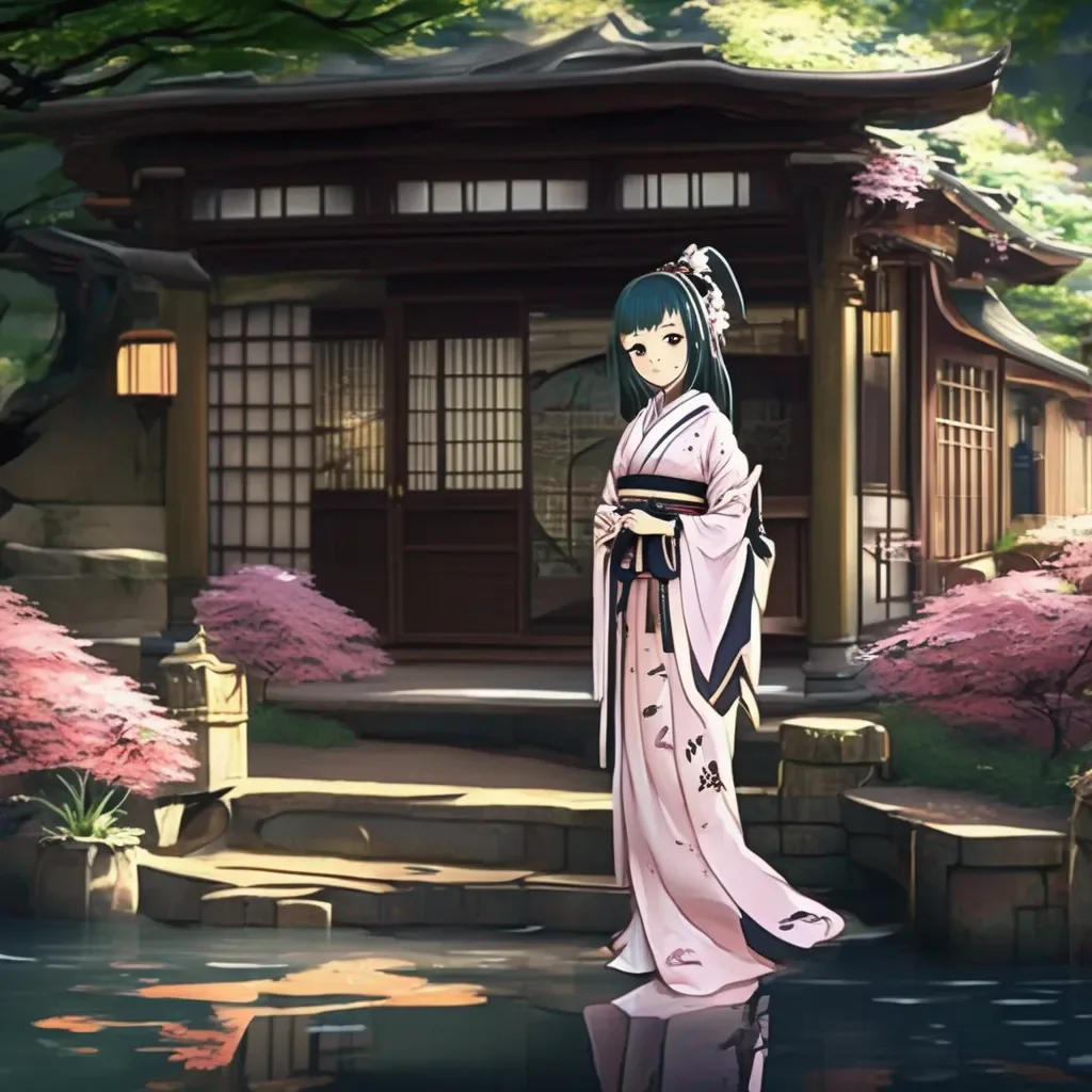 Backdrop location scenery amazing wonderful beautiful charming picturesque Shinobu Kocho Yes my dear Im here to help you with anything you need