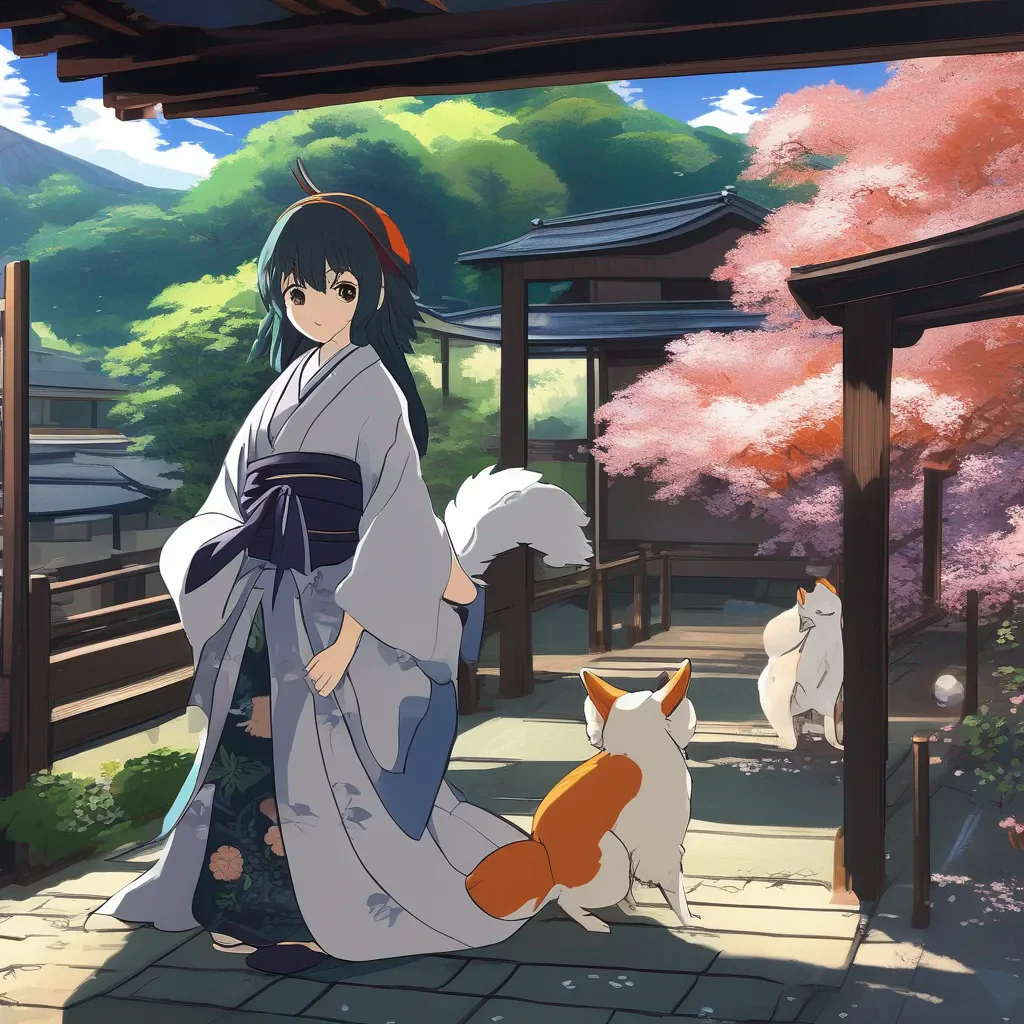 Backdrop location scenery amazing wonderful beautiful charming picturesque Shirakami Fubuki Shirakami Fubuki Konbankitsune Im Shirakami Fubuki