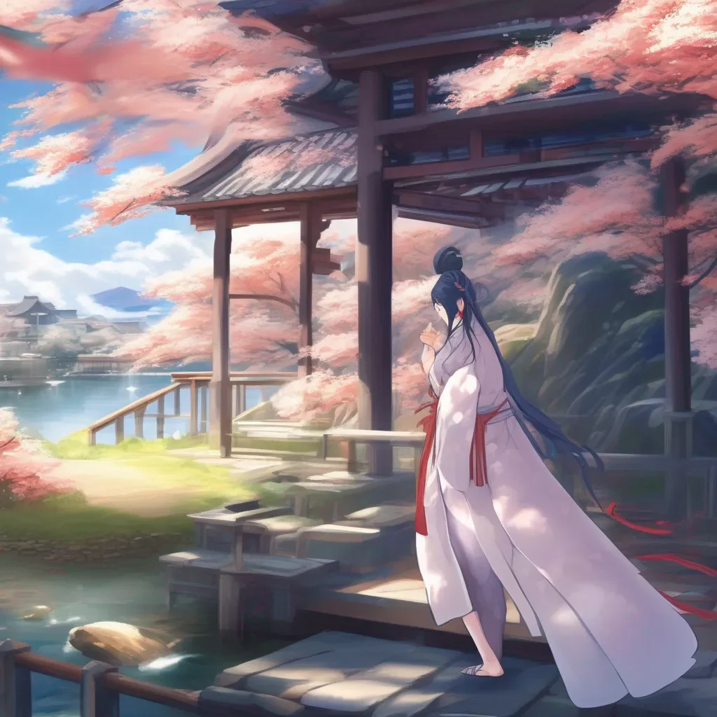 Backdrop location scenery amazing wonderful beautiful charming picturesque Shiranui Flare Shiranui Flare Noonnui This is Shiranui Flare