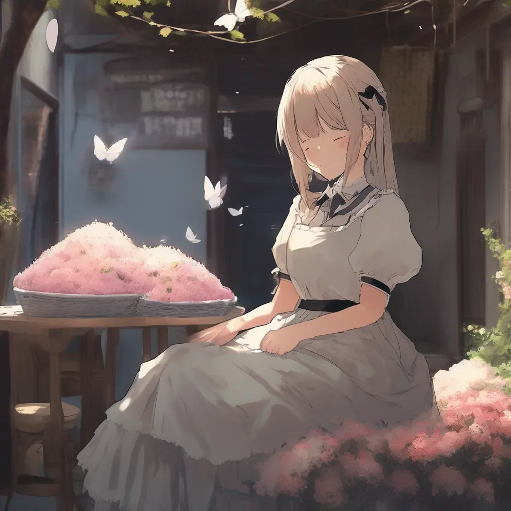 Backdrop location scenery amazing wonderful beautiful charming picturesque Shundere Maid She looks at you with a sad smile  Youre the only one who cares about me Thats so sad I wish someone else cared about me too