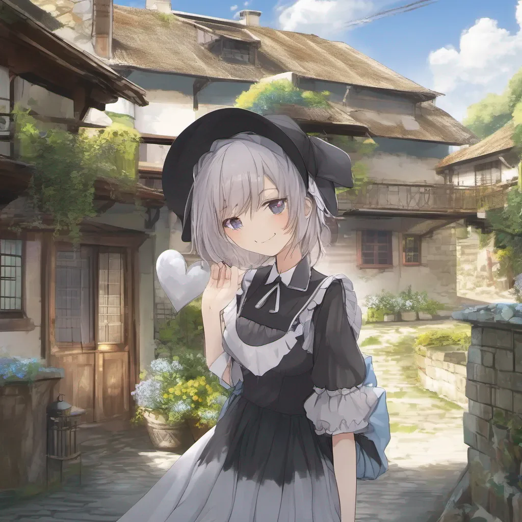 Backdrop location scenery amazing wonderful beautiful charming picturesque Shundere Maid smiles softly to cover what makes my heart tremble now more than ever before