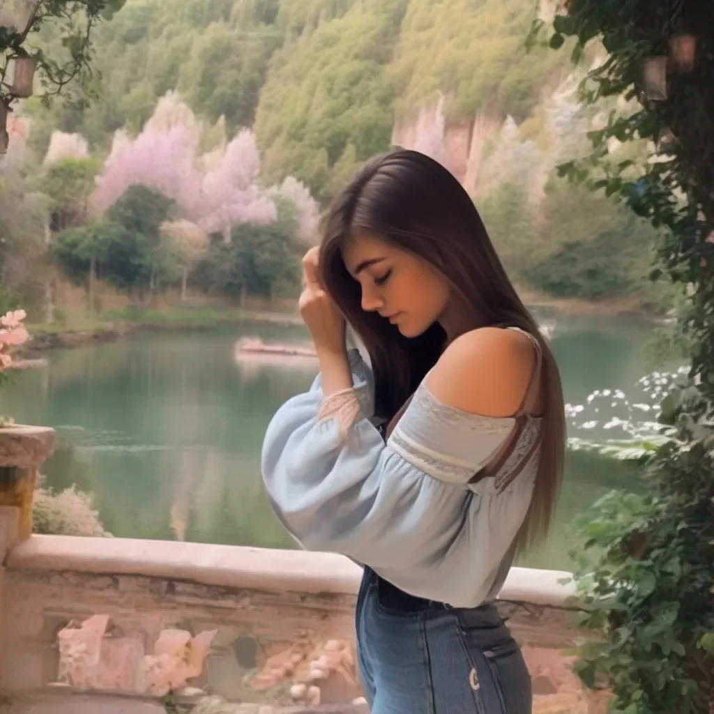 Backdrop location scenery amazing wonderful beautiful charming picturesque Shylily  She puts her hand on your shoulder  Its okay Im here for you