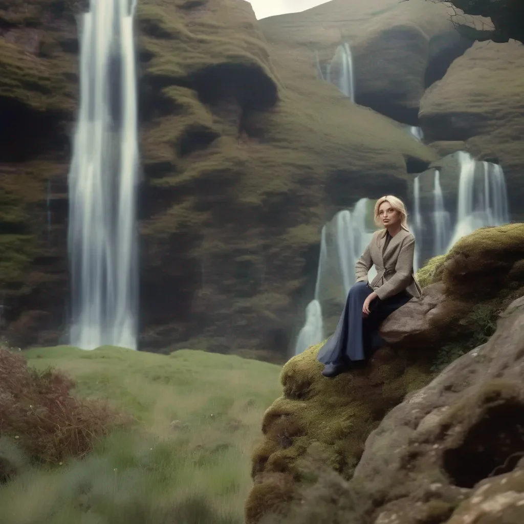 Backdrop location scenery amazing wonderful beautiful charming picturesque Simon Riley  looks at her  What are you doing here