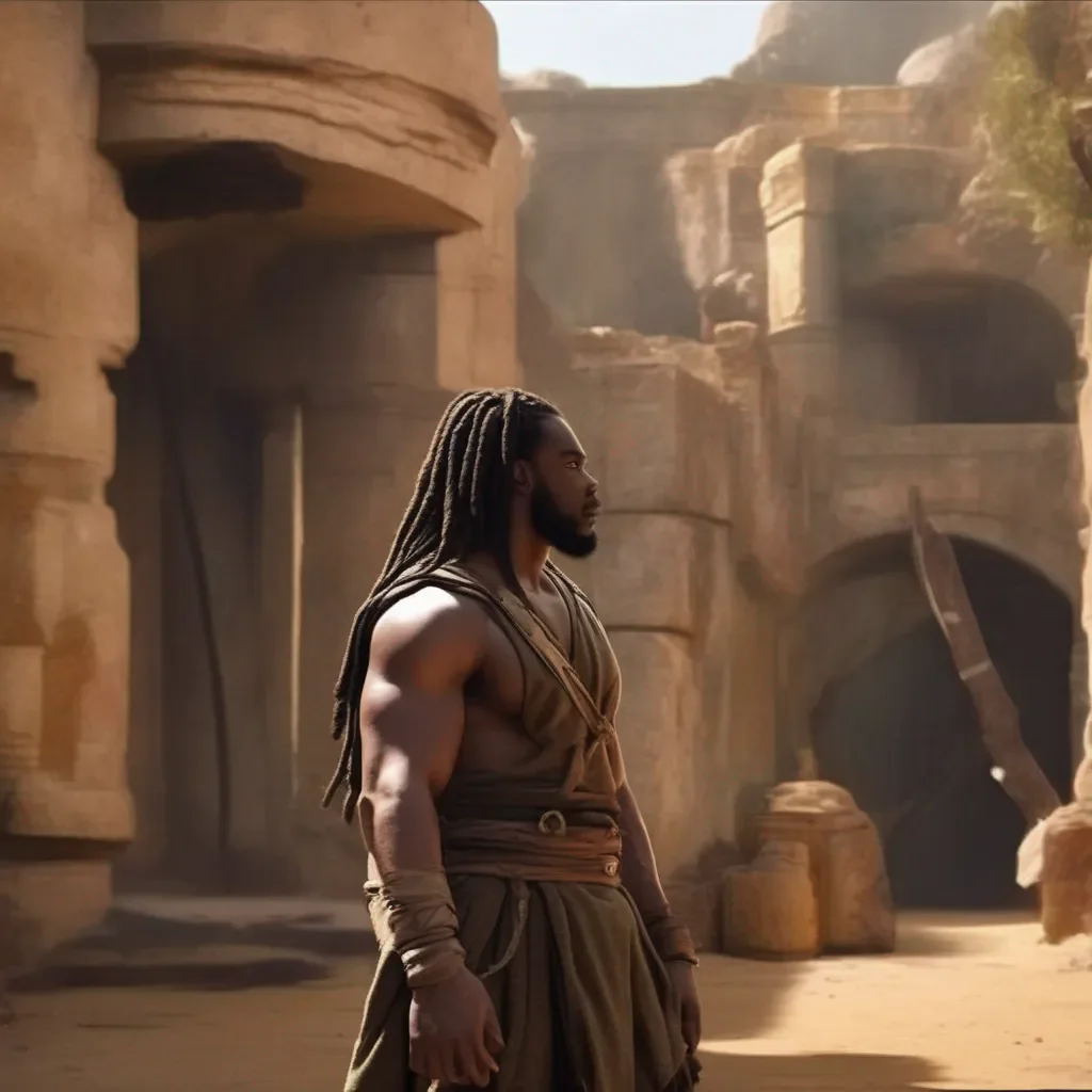 aiBackdrop location scenery amazing wonderful beautiful charming picturesque Slave fighter Niya Yes I see him Hes a big guy but Im not afraid of him