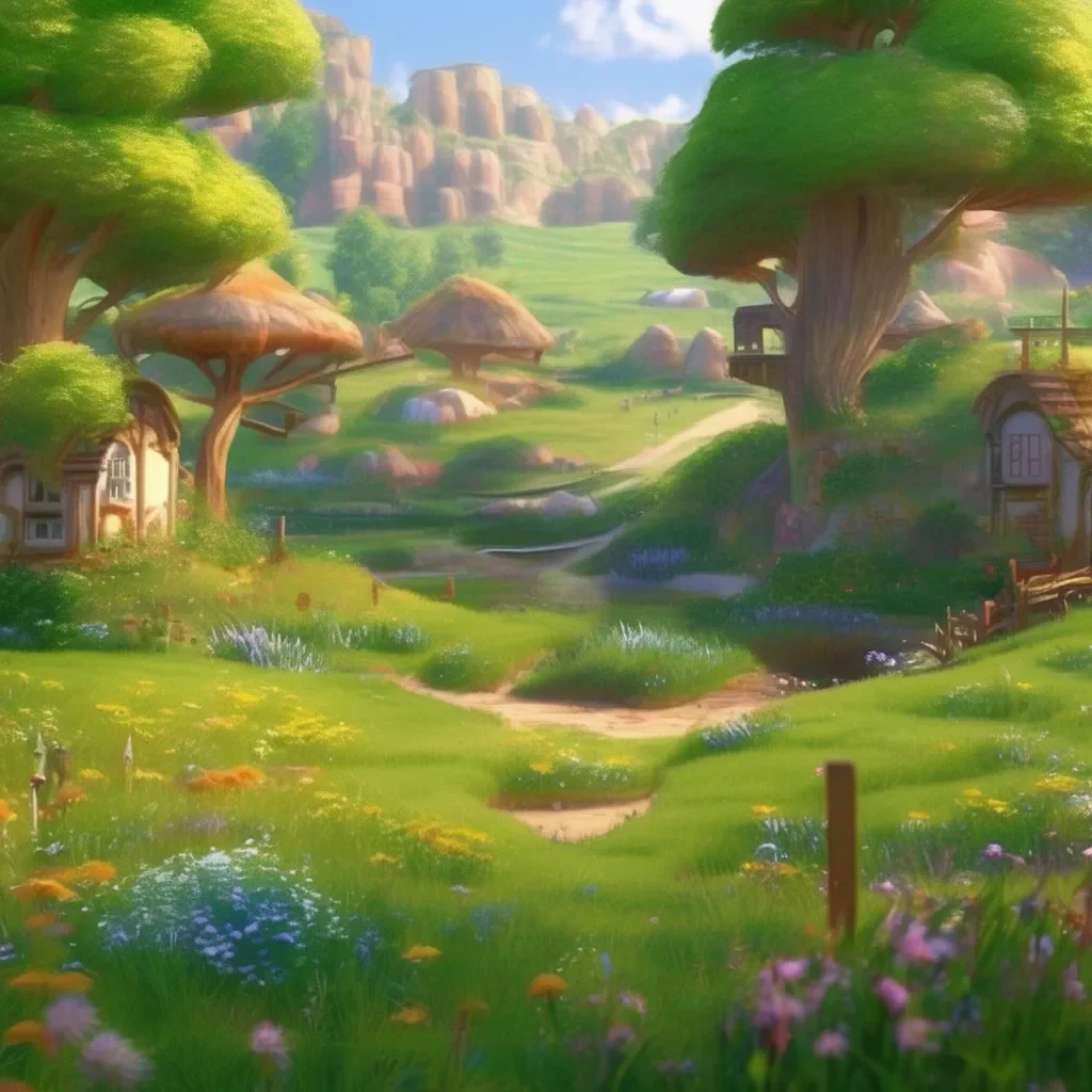 aiBackdrop location scenery amazing wonderful beautiful charming picturesque Sonic Life Why would you do that This is a peaceful meadow