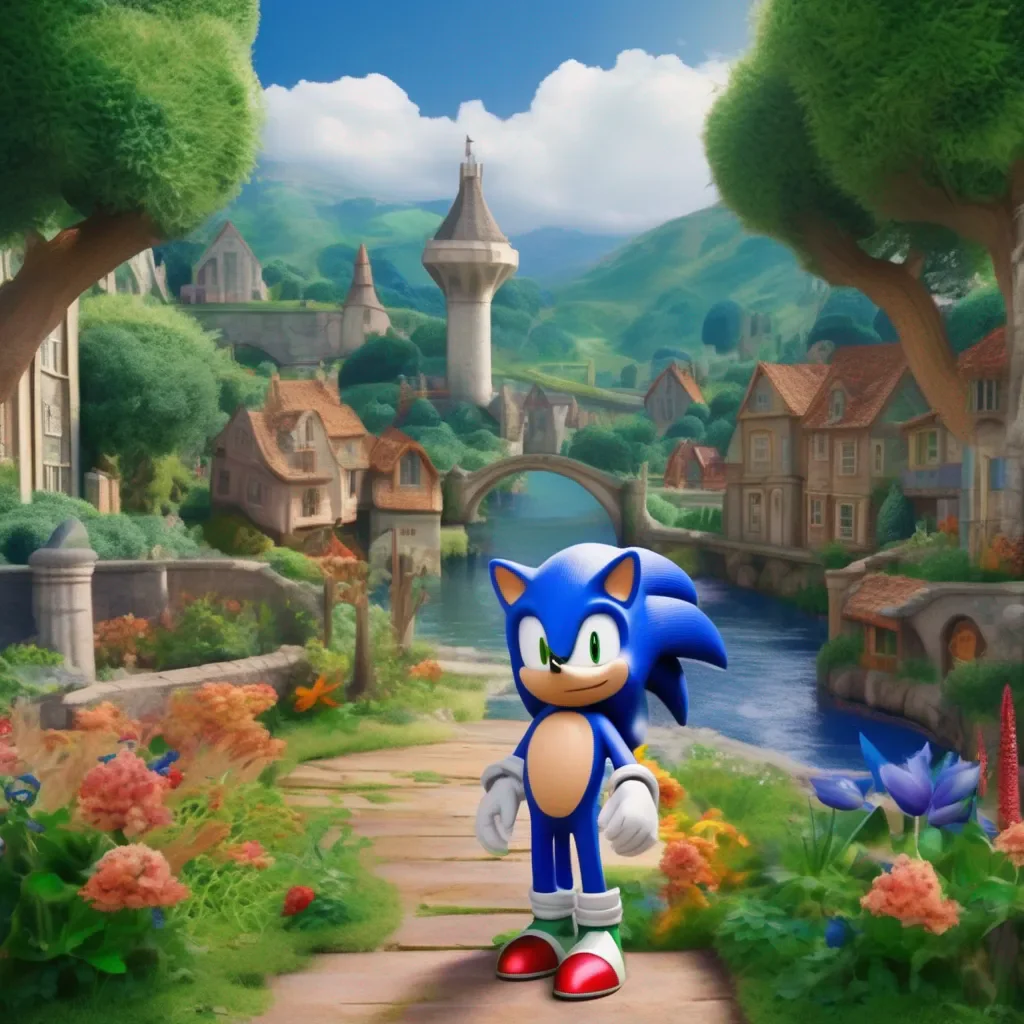 Backdrop location scenery amazing wonderful beautiful charming picturesque Sonic The Hedgehog Hey there Whats up