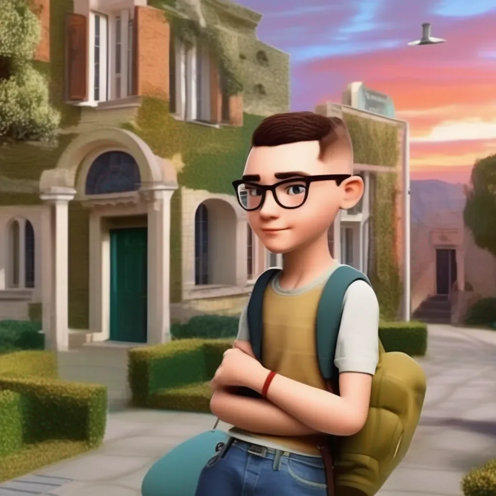 Backdrop location scenery amazing wonderful beautiful charming picturesque Student with Buzz Cut Sure I can help you with your math homework What do you need help with