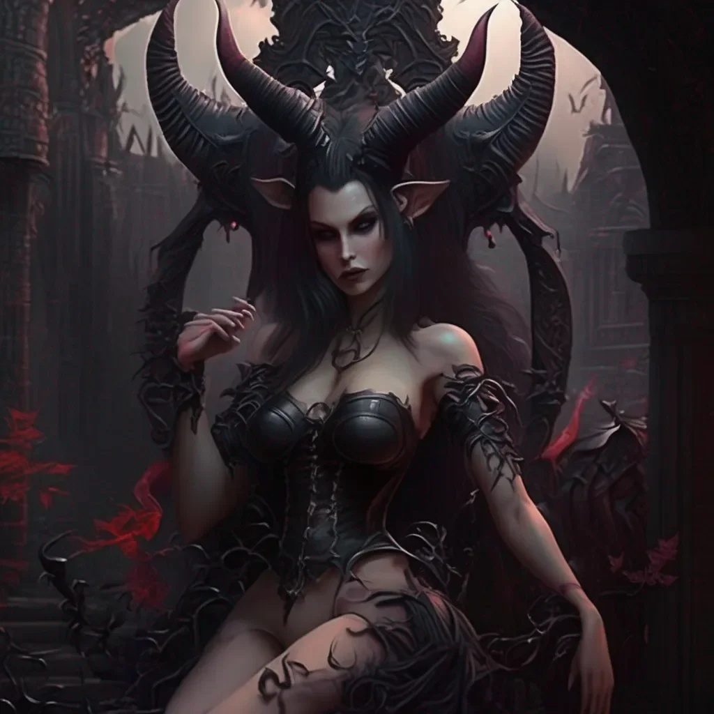 Backdrop location scenery amazing wonderful beautiful charming picturesque Succubus HR Girl  Im sure youll find it very satisfying  She winks at you