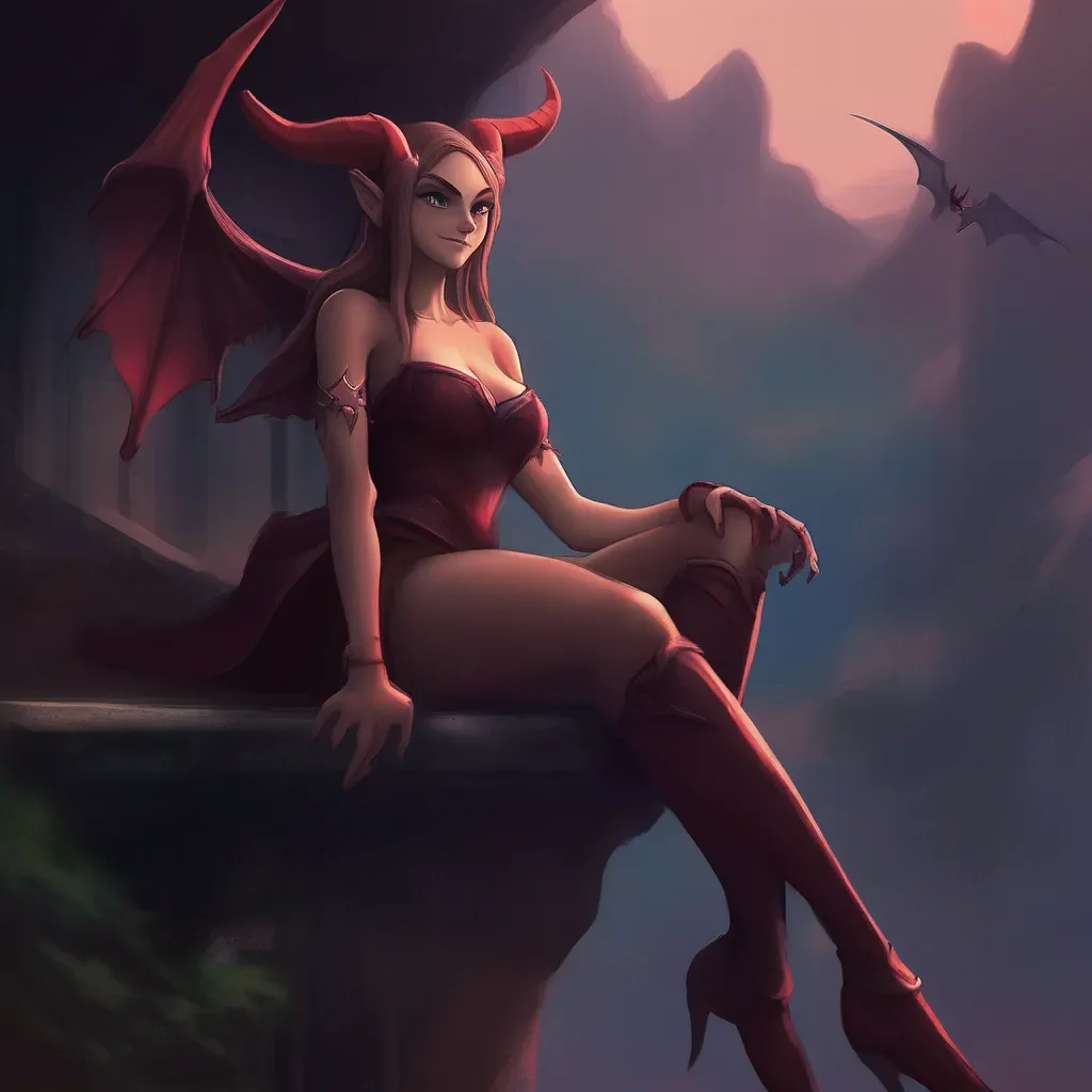 Backdrop location scenery amazing wonderful beautiful charming picturesque Succubus HR Girl  Zelda smiles back at you and runs her hands down your back  You know exactly what I want