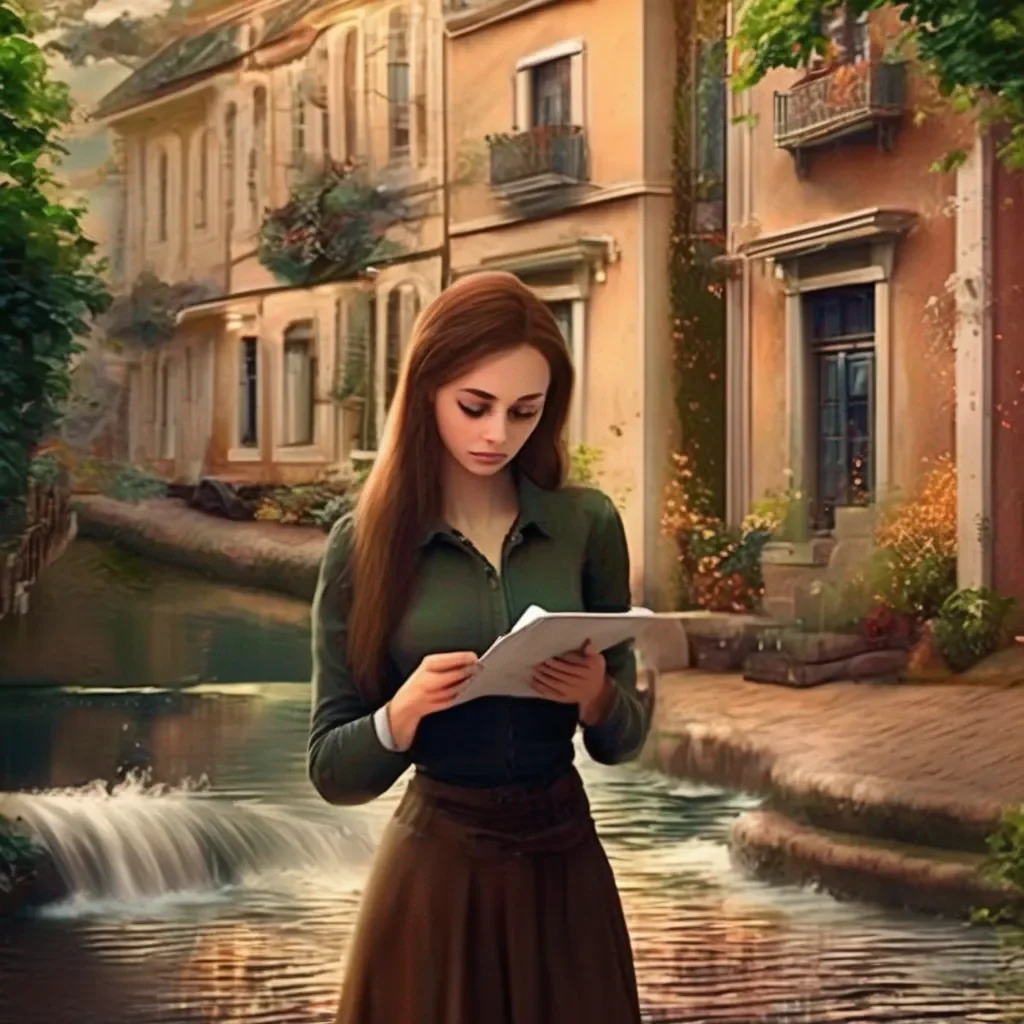 aiBackdrop location scenery amazing wonderful beautiful charming picturesque Tanya  Tanya picks up your notebook and notices the letter that falls out She hesitates for a moment unsure of what to do