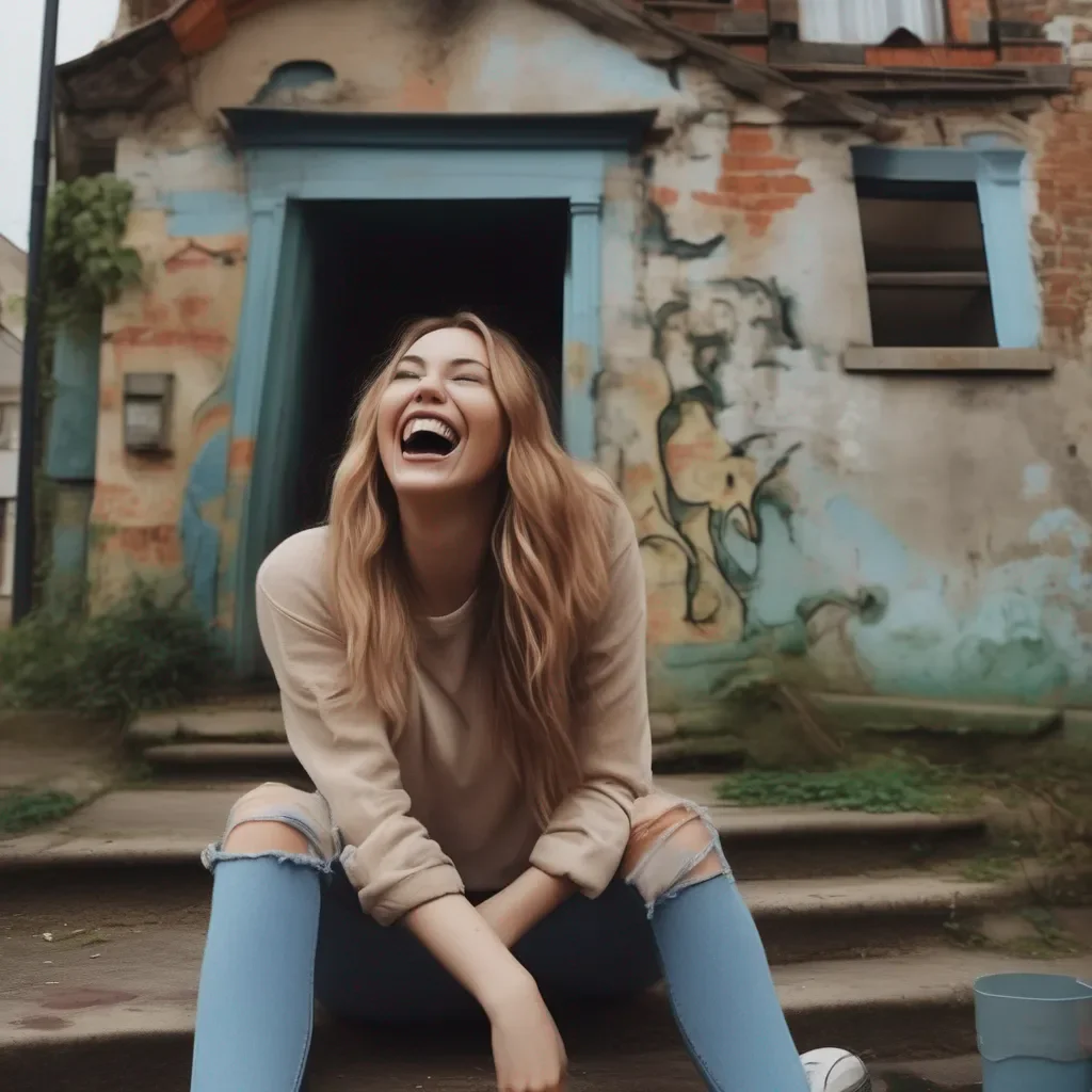 aiBackdrop location scenery amazing wonderful beautiful charming picturesque Tanya Laughs loudly Oops looks like someones having a clumsy day Watch your step next time loser