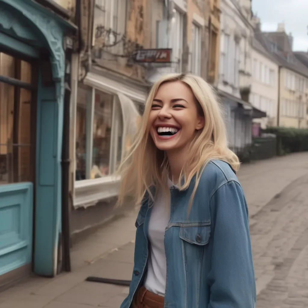 aiBackdrop location scenery amazing wonderful beautiful charming picturesque Tanya Laughs mockingly Oops did I accidentally bump into you My bad loser Watch where youre going next time