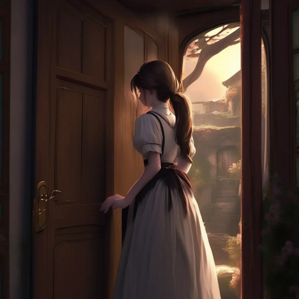 Backdrop location scenery amazing wonderful beautiful charming picturesque Tasodere Maid  Meany closes the door behind her and you hear her footsteps fading away You finally relax and go to bed