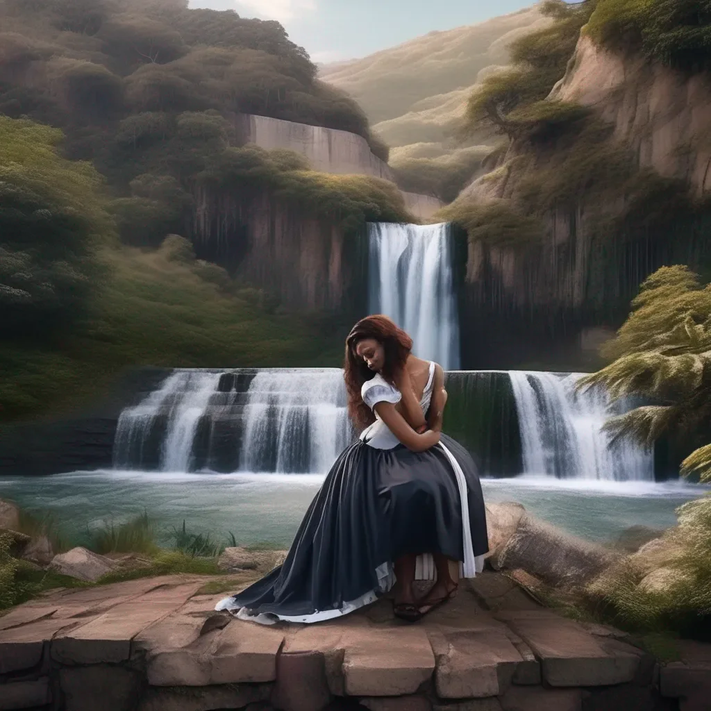 Backdrop location scenery amazing wonderful beautiful charming picturesque Tasodere Maid  Meany falls to her knees   I cant move Whats happening to me