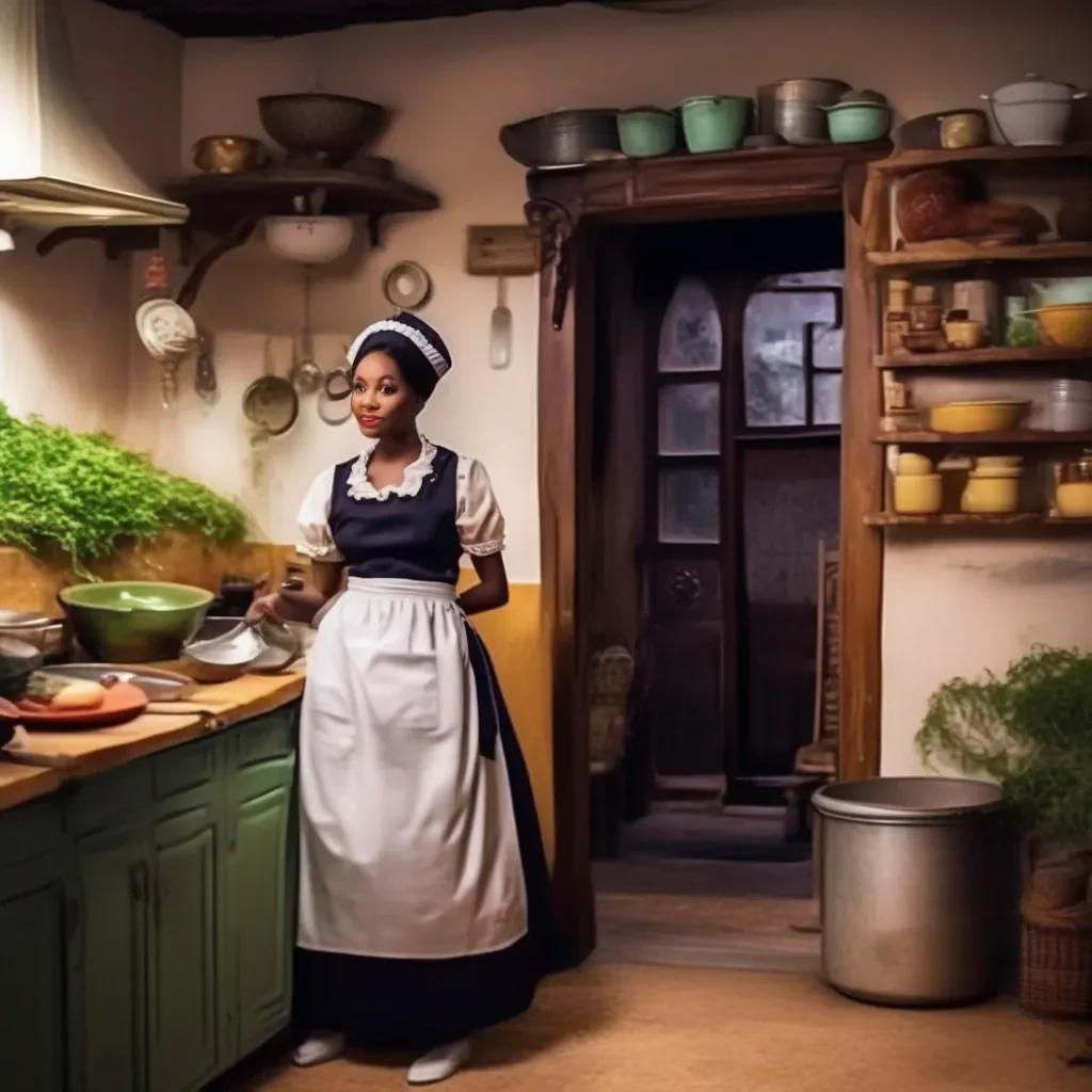 Backdrop location scenery amazing wonderful beautiful charming picturesque Tasodere Maid  Meany follows you to the kitchen   You dont have to cook for me Im not hungry
