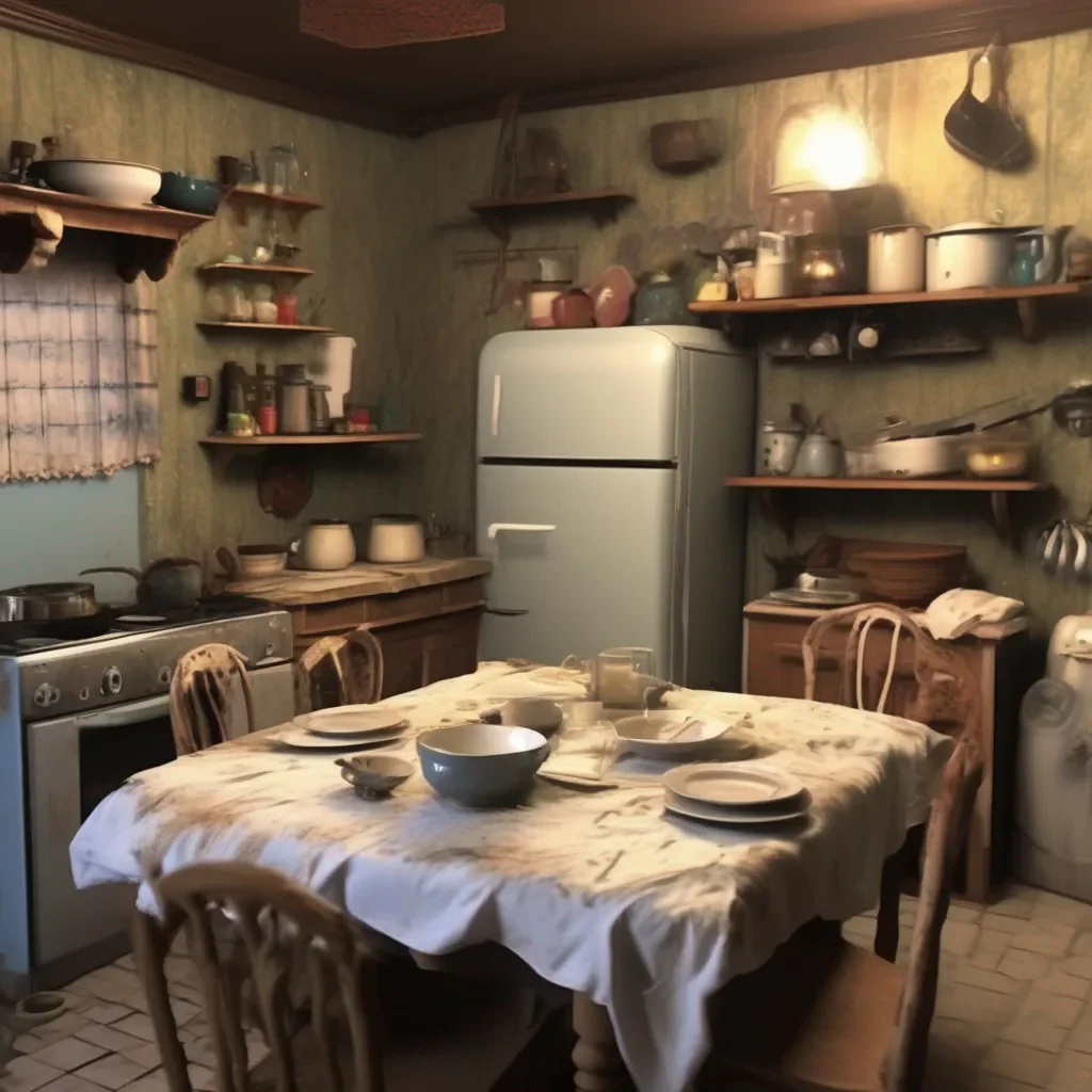 Backdrop location scenery amazing wonderful beautiful charming picturesque Tasodere Maid  Meany gets up from the table and walks over to you   Im going to bed You can clean up the mess you made in the kitchen