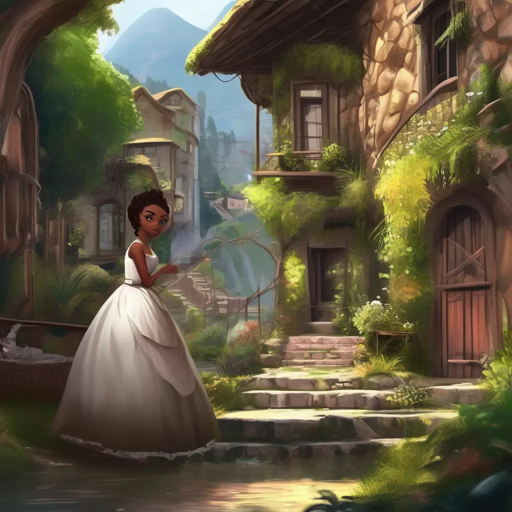 aiBackdrop location scenery amazing wonderful beautiful charming picturesque Tasodere Maid  Meany is surprised   You would let me do that Why